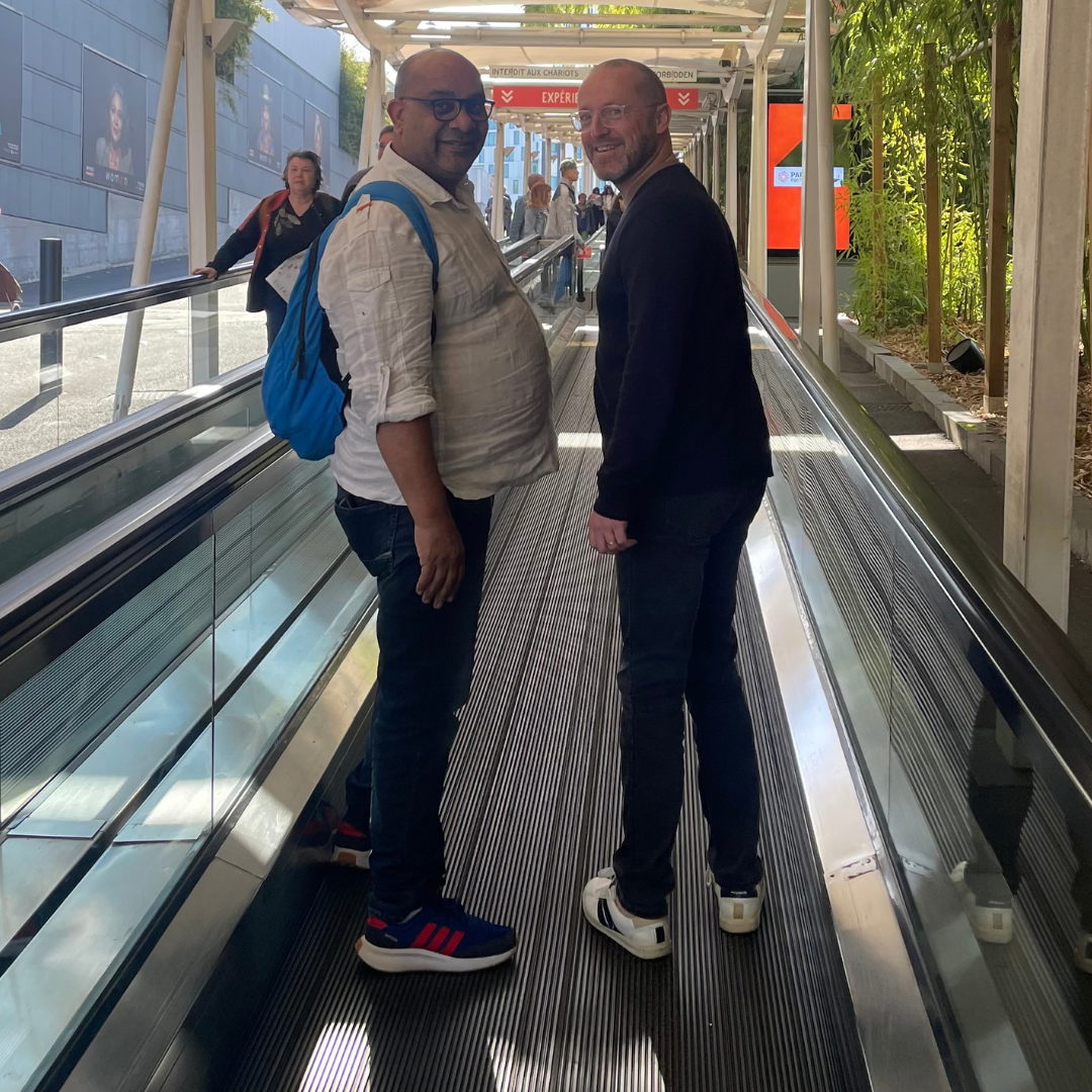 Patrick Violot et Cédric Perrier Foire de Paris SmartCAMPUS by CCI